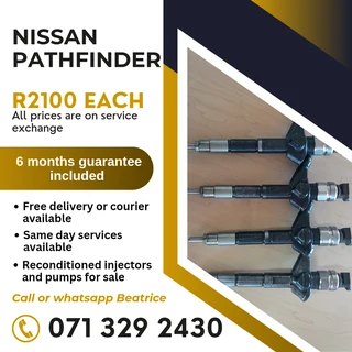 Nissan Pathfinder Injectors For Sale With Warranty