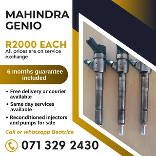 Mahindra Fenio Injectors For Sale With Warranty