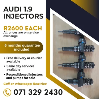 Audi 2.0 Injectors For Sale With Warranty
