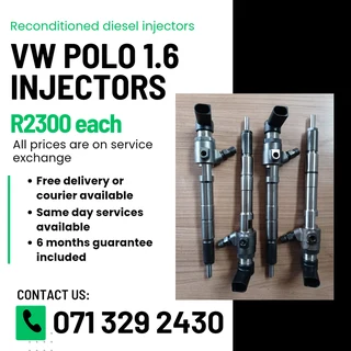 Vw Polo 1.6 Injectors For Sale With Warranty
