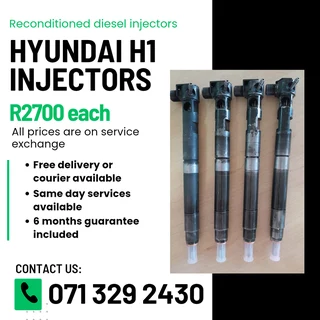 Hyundai H1 Injectors For Sale With Warranty