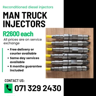 Man Truck Injectors For Sale With Warranty