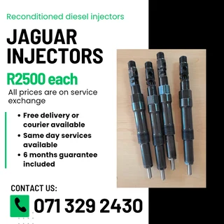 Jaguar Injectors For Sale With Warranty