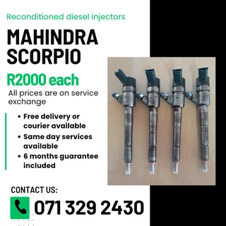 Mahindra Scorpio Injectors For Sale With Warranty