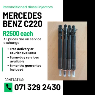 Mercedes Benz C220 Injectors For Sale With Warranty