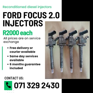 Ford Focus 2.0 Injectors For Sale With Warranty