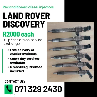 Land Rover Discovery Tdv6 Injectors For Sale With Warranty