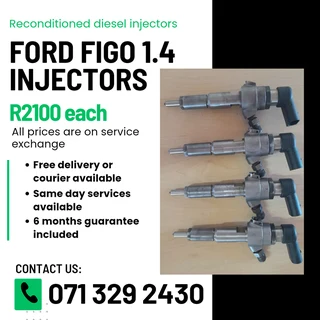 Ford Figo 1.4 Injectors For Sale With Warranty