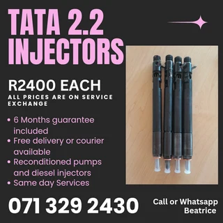 Tata Xenon 2.2 Injectors For Sale With Warranty