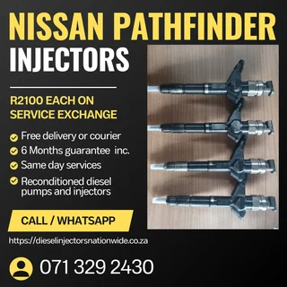 Nissan Pathfinder Injectors For Sale With Warranty