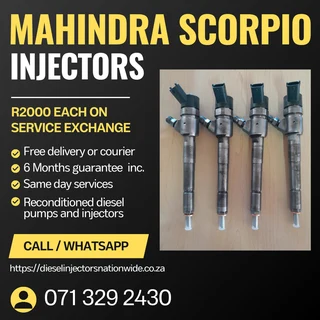 Mahindra Scorpio Injectors For Sale With Warranty