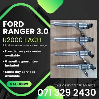 Ford Ranger 3.0 Injectors For Sale With Warranty