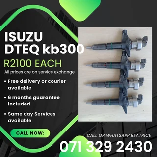 Isuzu Dteq Kb300 Injectors For Sale With Warranty