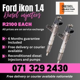 Ford Ikon 1.4 Diesel Injectors For Sale With Warranty