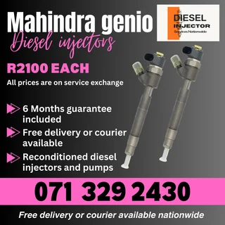 Mahindra Genio Injectors For Sale With Warranty
