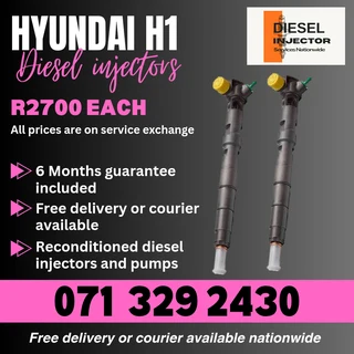 Hyundai H1 Injectors For Sale With Warranty