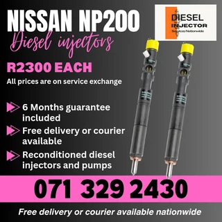 Nissan Np200 1.5 Injectors For Sale With Warranty