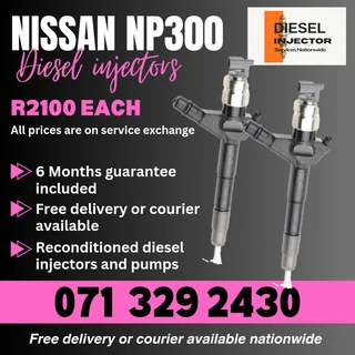 Nissan Np300 Injectors For Sale With Warranty