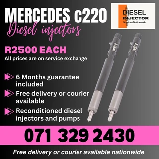 Mercedes Benz C220 Injectors For Sale With Warranty