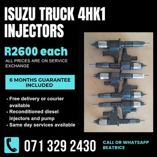 Isuzu Truck 4hk1 Injectors For Sale With Warranty
