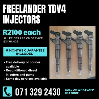 Freelander Tdv4 Injectors For Sale With Warranty