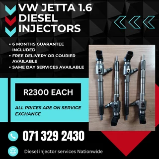 Vw Jetta 1.6 Injectors For Sale With Warranty