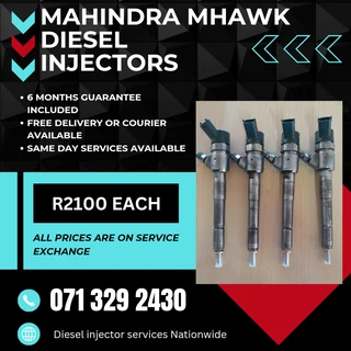 Mahindra Mhawk Injectors For Sale With Warranty