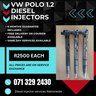 Vw Polo 1.2 Injectors For Sale With Warranty