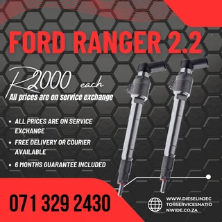 Ford Ranger 2.2 Injectors For Sale With Warranty