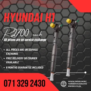 Hyundai H1 Injectors For Sale With Warranty