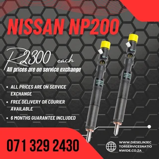 Nissan Np200 1.5 Injectors For Sale With Warranty