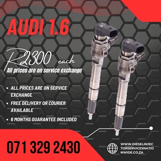 Audi 1.6 Injectors For Sale With Warranty