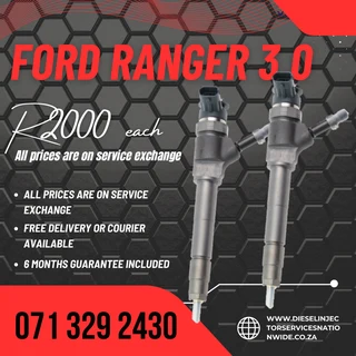 Ford Ranger 3.0 Injectors For Sale With Warranty