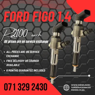 Ford Figo 1.4 Injectors For Sale With Warranty
