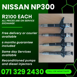 Nissan Np300 Injectors For Sale With Warranty