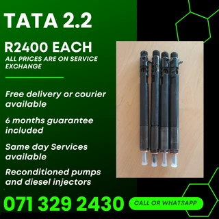 Tata Xenon 2.2 Diesel Injectors For Sale With Warranty
