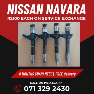 Nissan Navara Injectors For Sale With Warranty