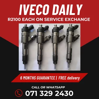 Iveco Daily Injectors For Sale With Warranty