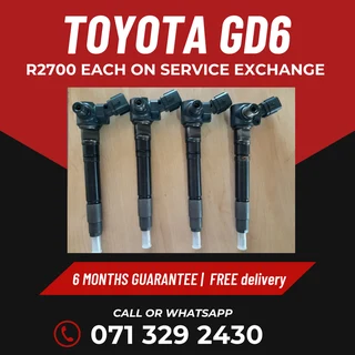 Toyota Gd6 Injectors For Sale With Warranty