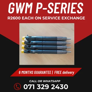 Gwm P Series Injectors For Sale With Warranty