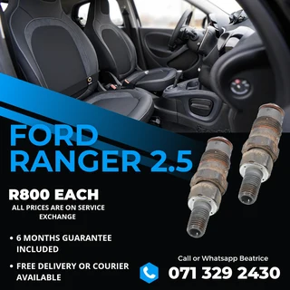 Ford Ranger 2.5 Injectors For Sale With Warranty