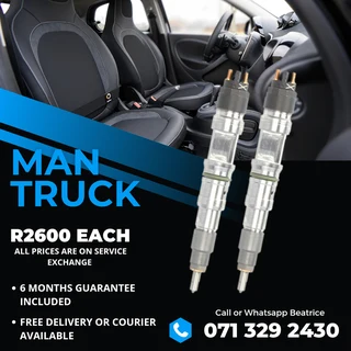 Man Truck Injectors For Sale With Warranty