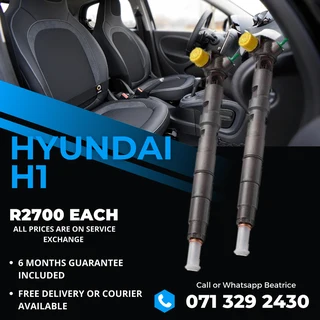 Hyundai H1 Injectors For Sale With Warranty