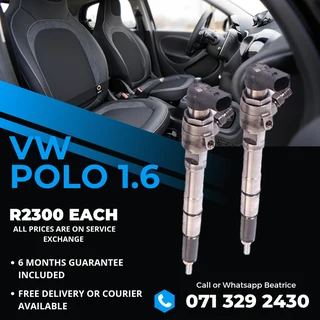 Vw Polo 1.6 Injectors For Sale With Warranty
