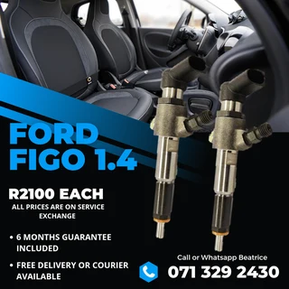 Ford Figo 1.4 Injectors For Sale With Warranty