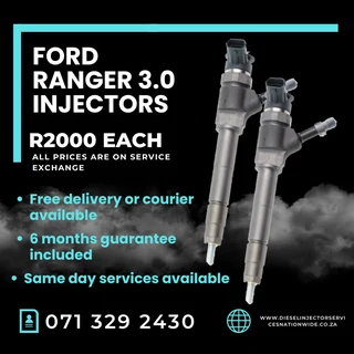 Ford Ranger 3.0 Injectors For Sale With Warranty