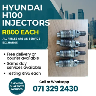 Hyundai H100 Injectors For Sale With Warranty
