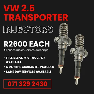 Vw Transporter 2.5 Injectors For Sale With Warranty