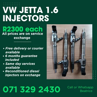 Vw Jetta 1.6 Injectors For Sale With Warranty