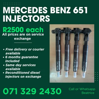 Mercedes Benz Vito 651 Injectors For Sale With Warranty
